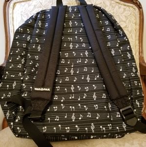 Yakpak Music Note themed Backpack